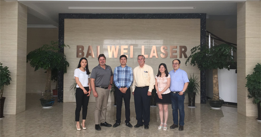 American Clients Visit Baiwei Factory